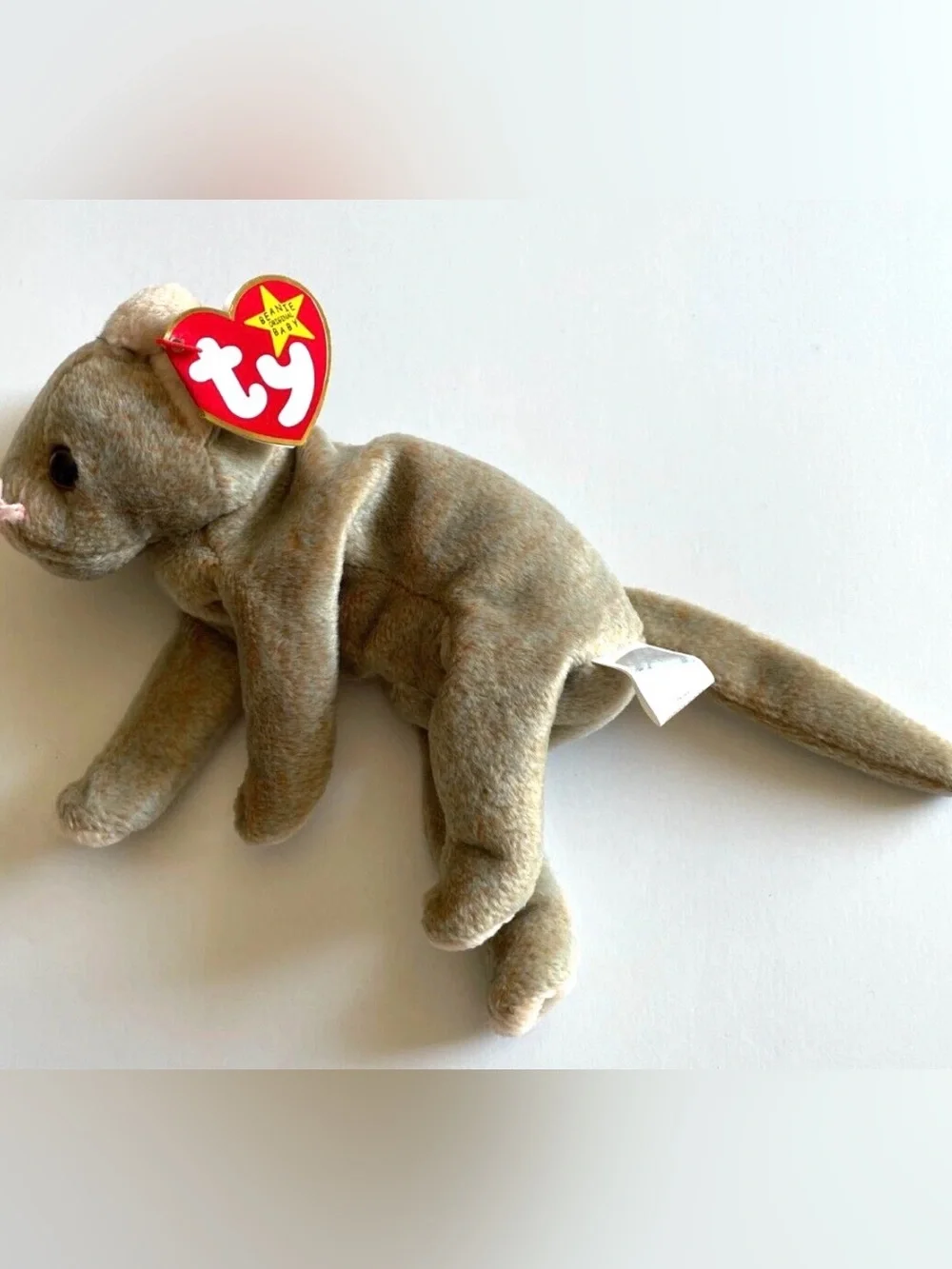 Vintage Ty Beanie Baby - Scat the Cat (1998 / Retired with Mint Tag)⁠